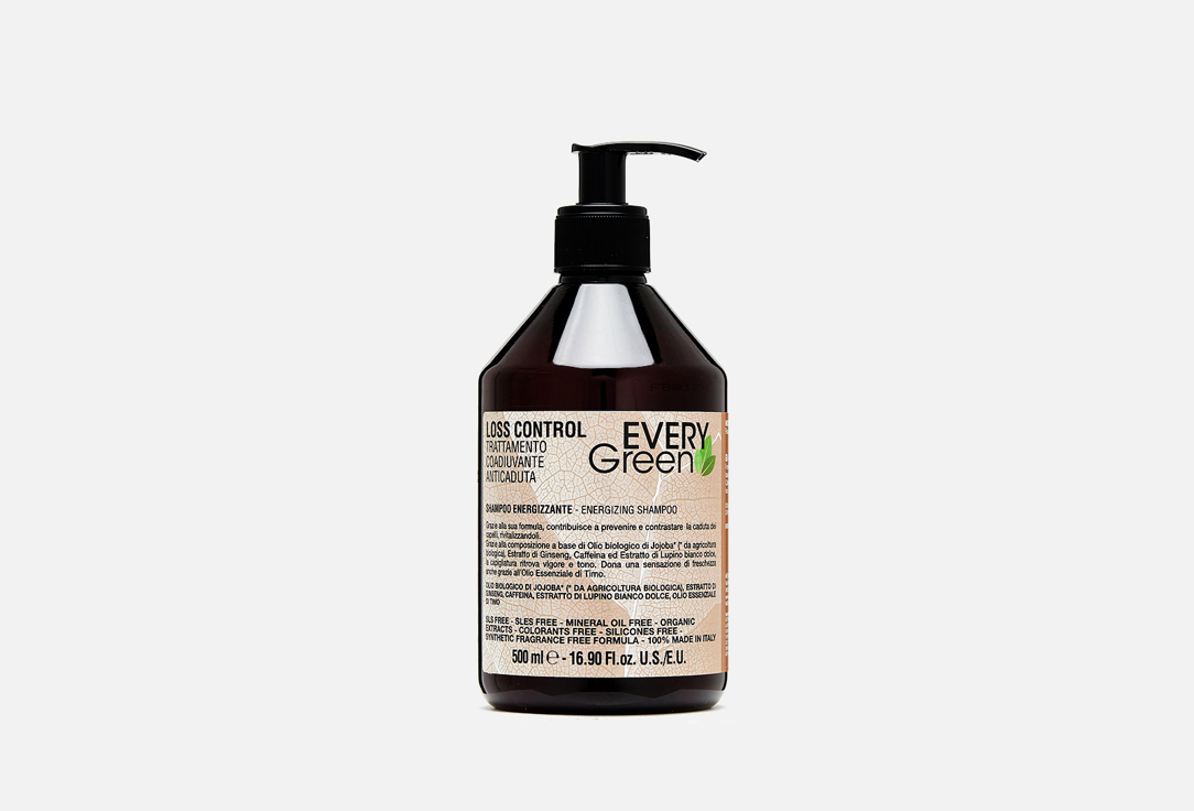 Изображение товара Шампунь против выпадения DIKSON EveryGreen Loss control energizing shampoo