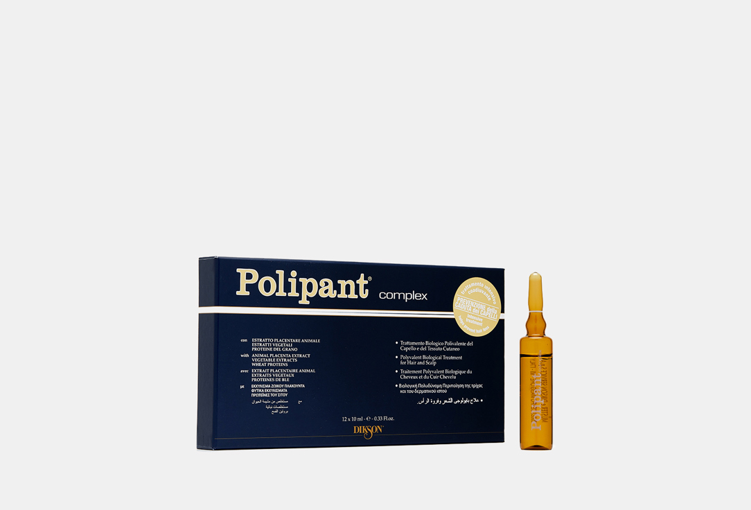 

Комплекс против выпадения и активизации роста волос DIKSON, POLIPANT COMPLEX 120 мл