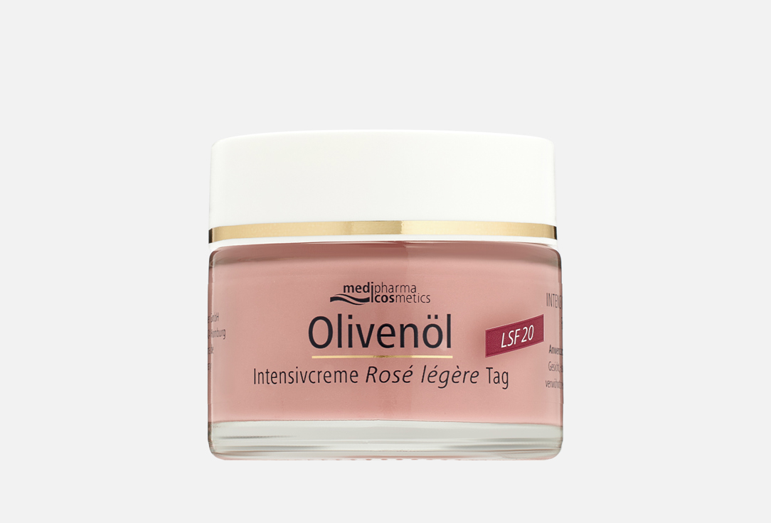 Изображение товара Дневной крем для лица SPF 20 Medipharma Cosmetics Olivenöl Rose legere