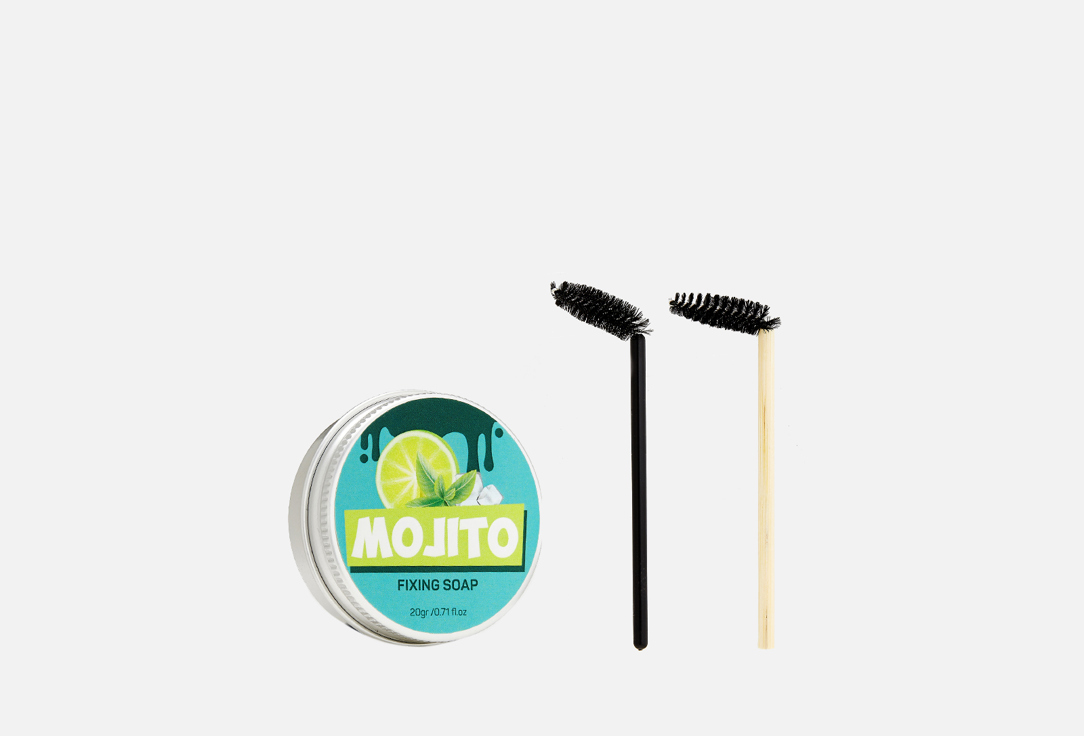 Мыло-фиксатор для бровей ALISA BON Brow soap mojito 20 г мыло мохито 100г