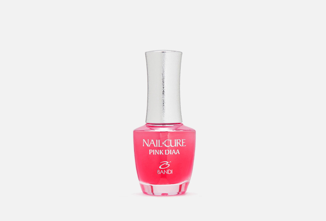 Укрепляющее покрытие для тонких и поврежденных ногтей BANDI Nail Cure Pink Diaa 