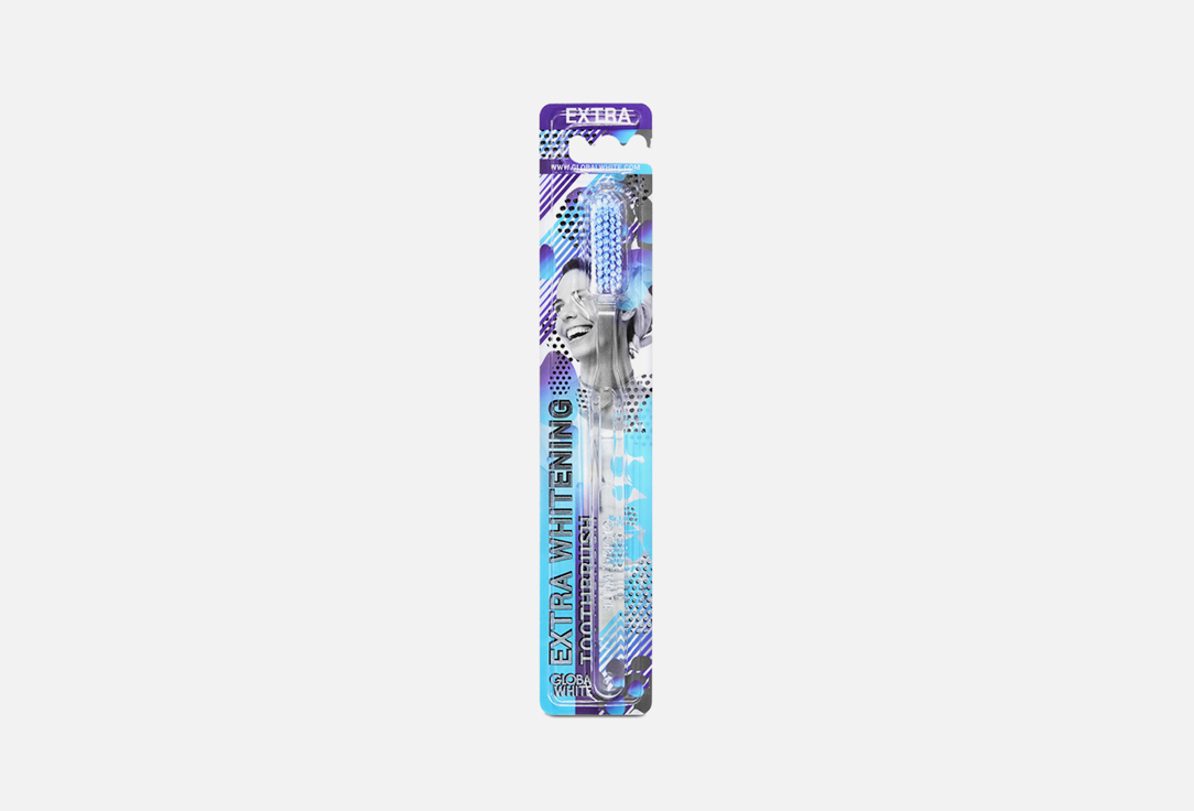 ЗУБНАЯ ЩЕТКА ( в ассортименте) GLOBAL WHITE EXTRA WHITENING 1 шт