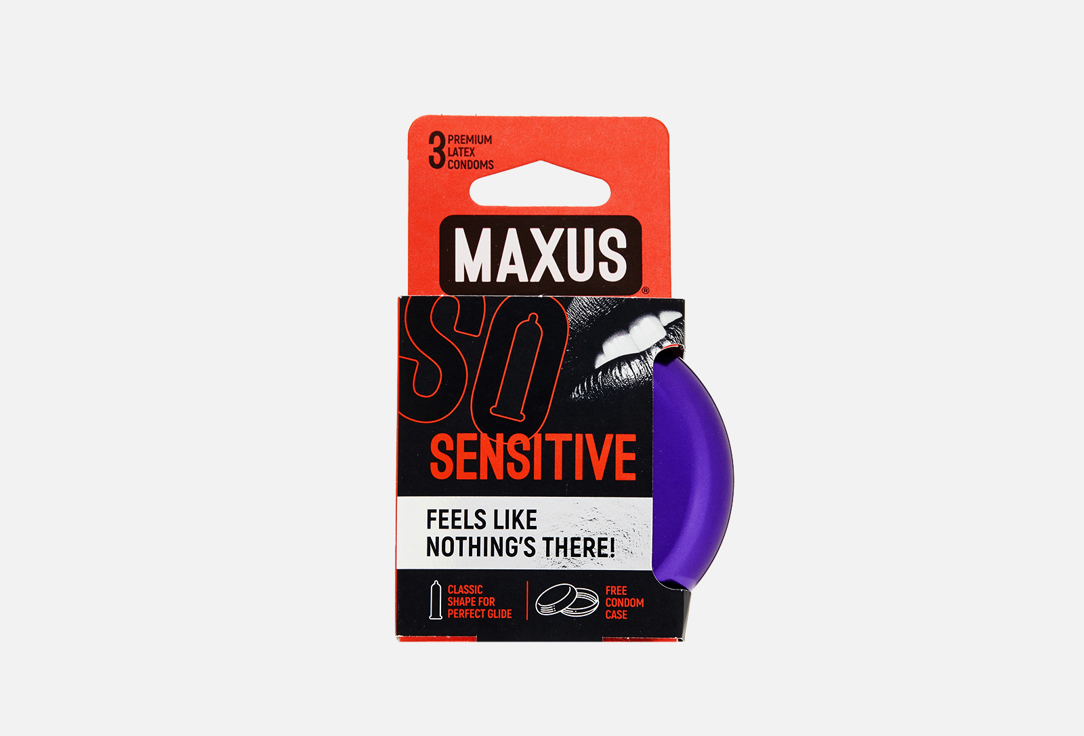 Презервативы ультратонкие MAXUS Sensitive 