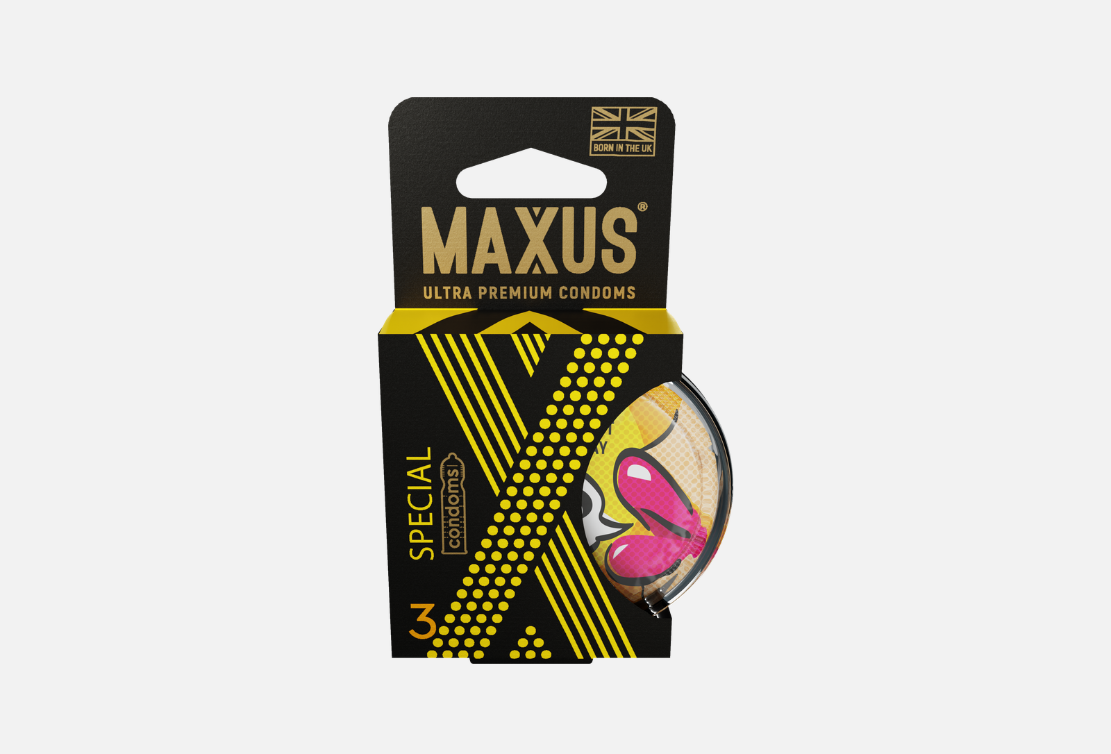 MAXUS Презервативы точечно-ребристые Special 3 шт — купить, цена в Москве