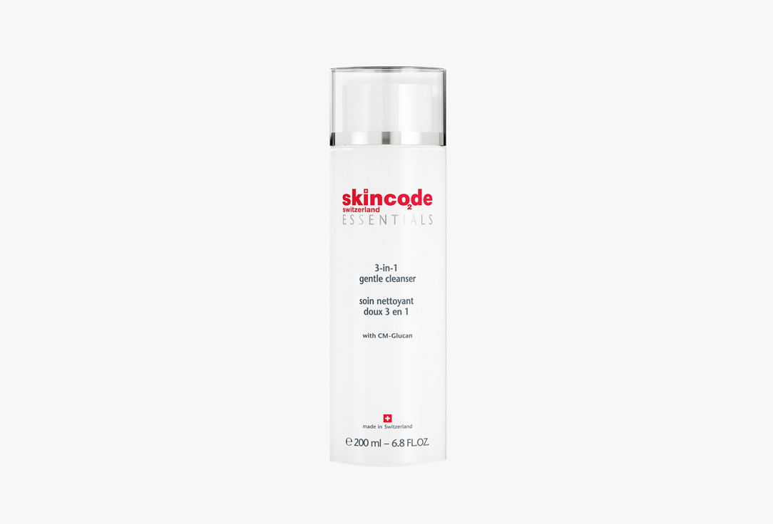 

Мягкое очищающее средство 3 в 1 SKINCODE, Gentle Cleanser 200 мл