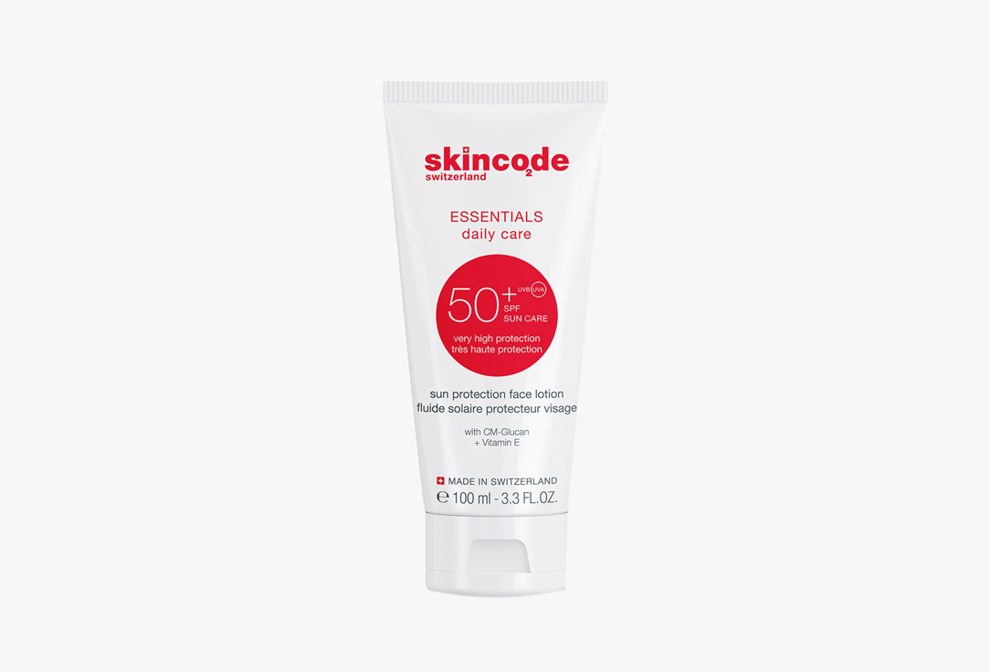 Изображение товара Солнцезащитный лосьон для лица SPF 50 SKINCODE Sun Protection Face Lotion