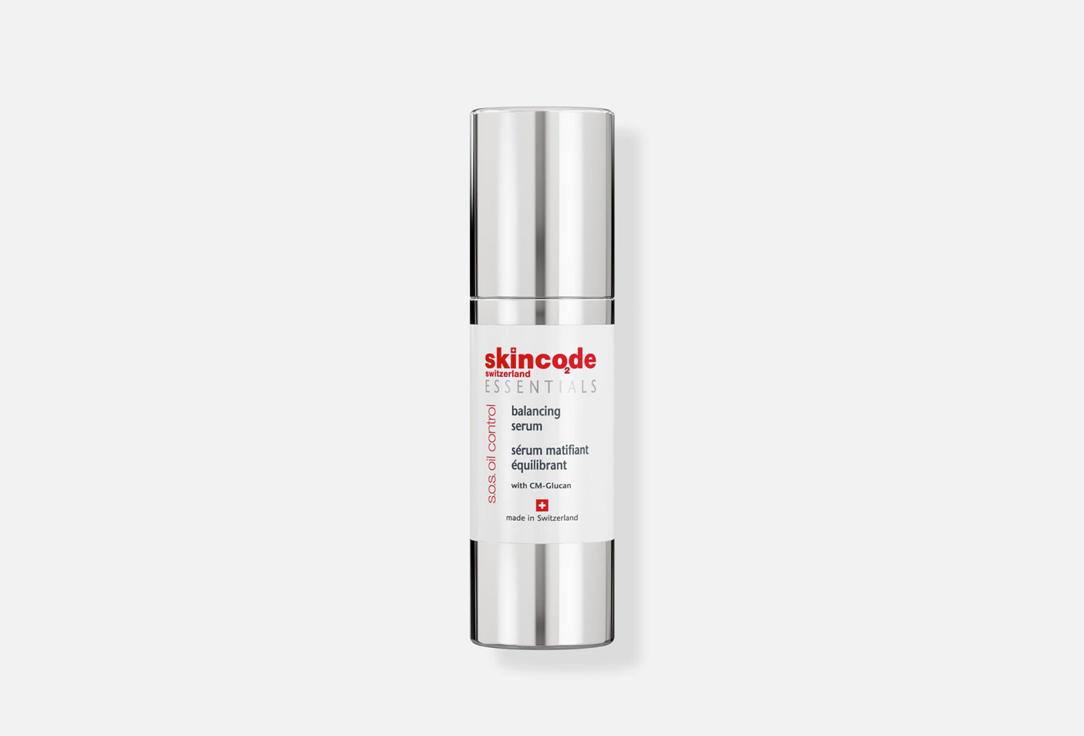 цена Sos Матирующая сыворотка для жирной кожи SKINCODE Essentials S.O.S oil control balancing serum 30 мл