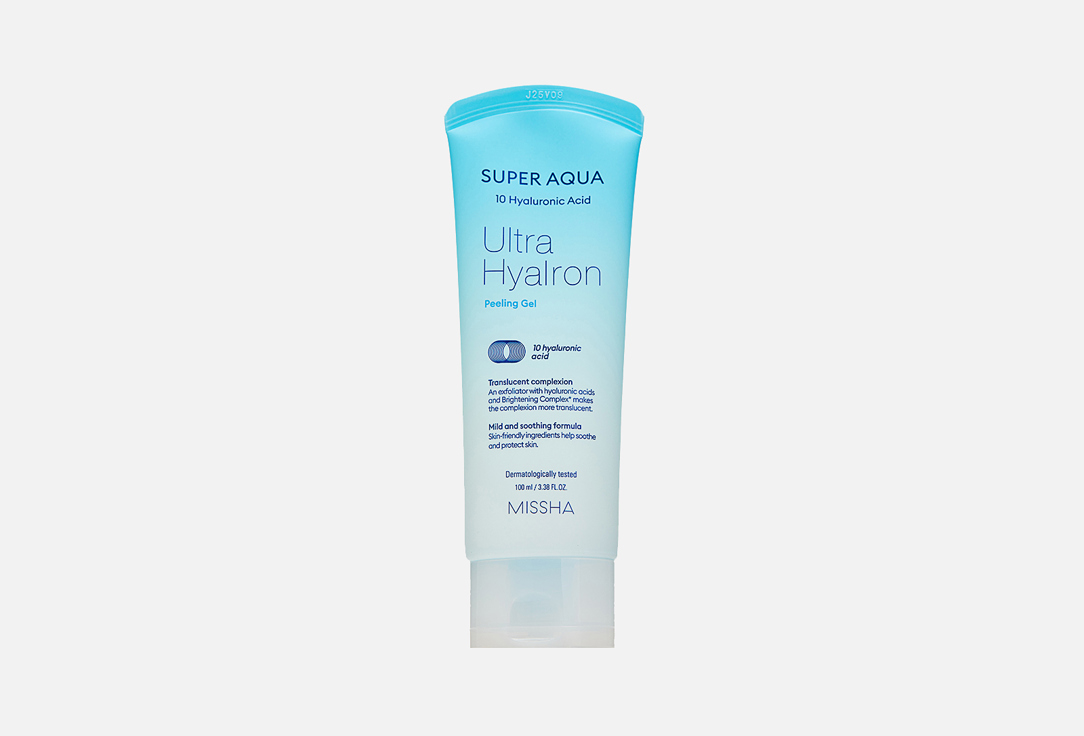 Гель-скатка для лица Missha Super Aqua Ultra Hyalron Peeling Gel 