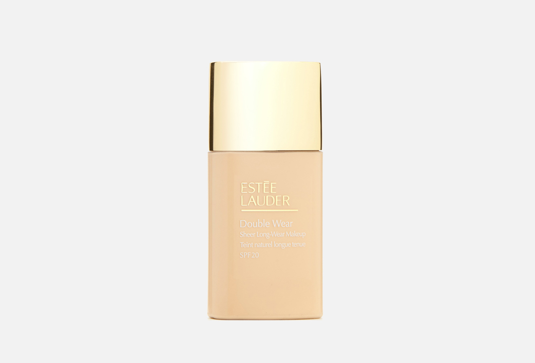 Estee Lauder Устойчивый тональный флюид SPF 20 Double Wear Sheer Long-Wear Makeup 1N1, Ivory nude 30 мл — купить, цена в Москве