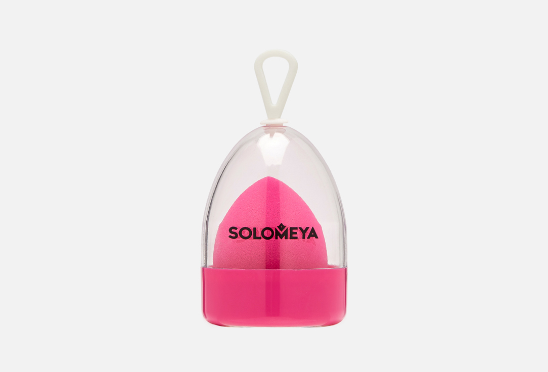 Спонж для макияжа SOLOMEYA Flat End blending sponge 1 шт solomeya спонж purple pink косметический для макияжа меняющий цвет 1 шт