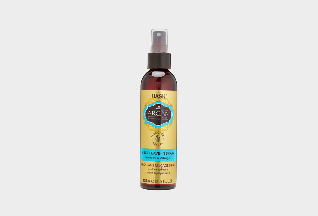 

Спрей несмываемый 5-в-1 с аргановым маслом HASK, Argan Oil Repairing 5-in-1 Leave-In Spray 175 мл