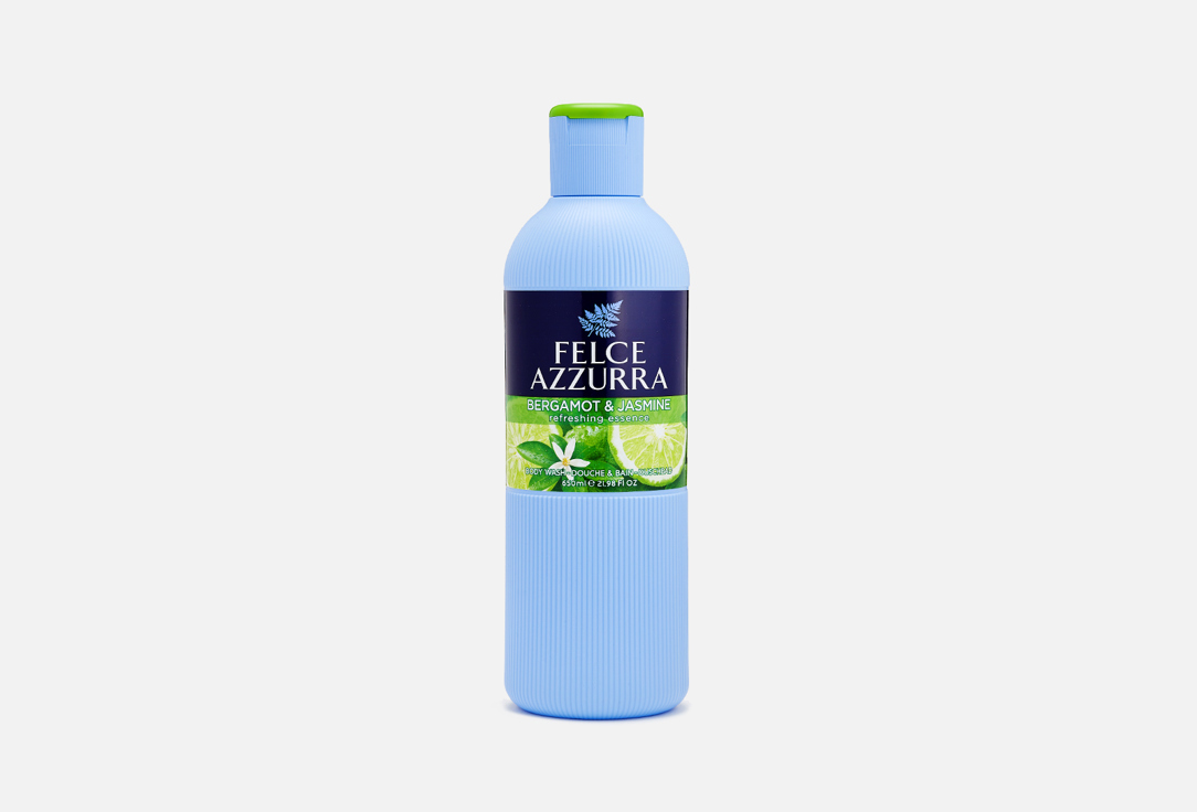 Парфюмированный гель для ванны и душа FELCE AZZURRA Bergamot & Jasmine refreshing essence 650 мл