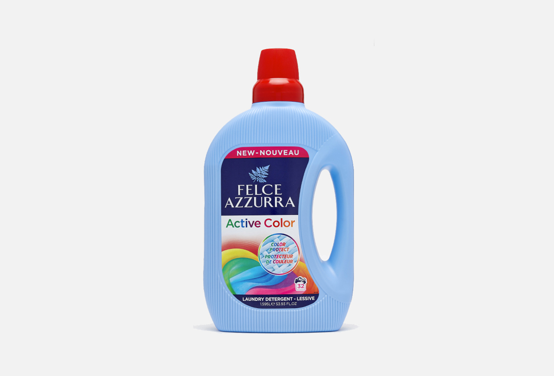 Жидкое моющее средство для стирки белья FELCE AZZURRA Active Color 1595 мл
