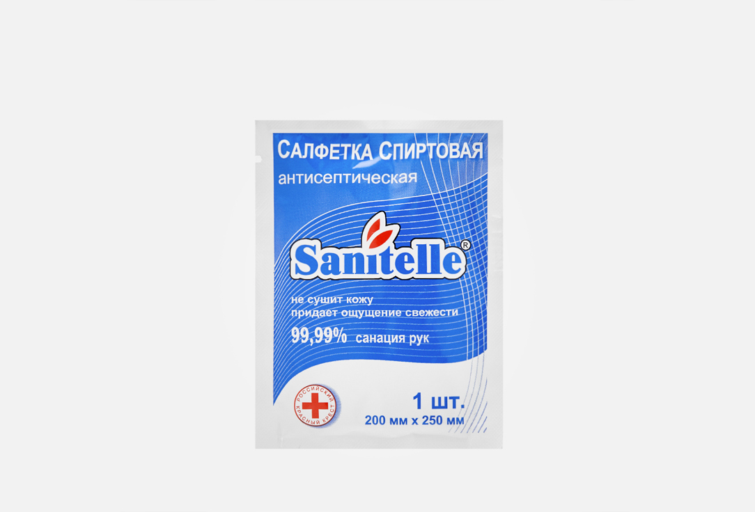 Салфетка антисептическая SANITELLE Hand Antiseptic Napkin 1 шт