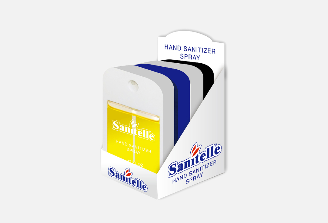 Антисептический спрей для рук SANITELLE Antiseptic Sprays in Showbox 1 шт антисептический спрей для рук browxenna 50 мл