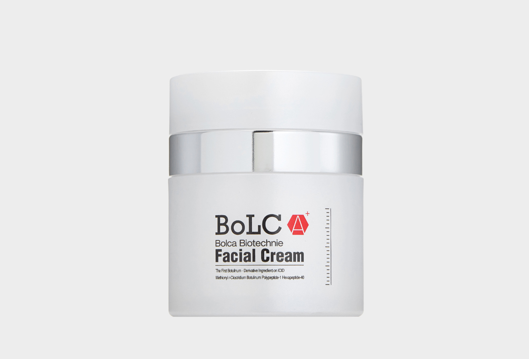 Крем для лица с топическим ботулотоксином BOLCA Biotechnie Facial Cream 50 г cыворотка для лица от морщин 5шт bolca biotechnie intensive spot serum 5
