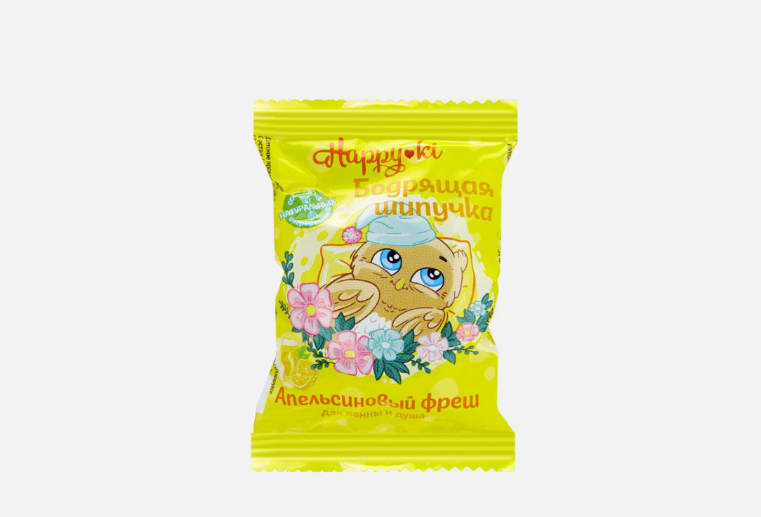 Изображение товара Детское ароматизированное шипучее средство для ванн Лаборатория КАТРИН Happiki Invigorating Effervescent