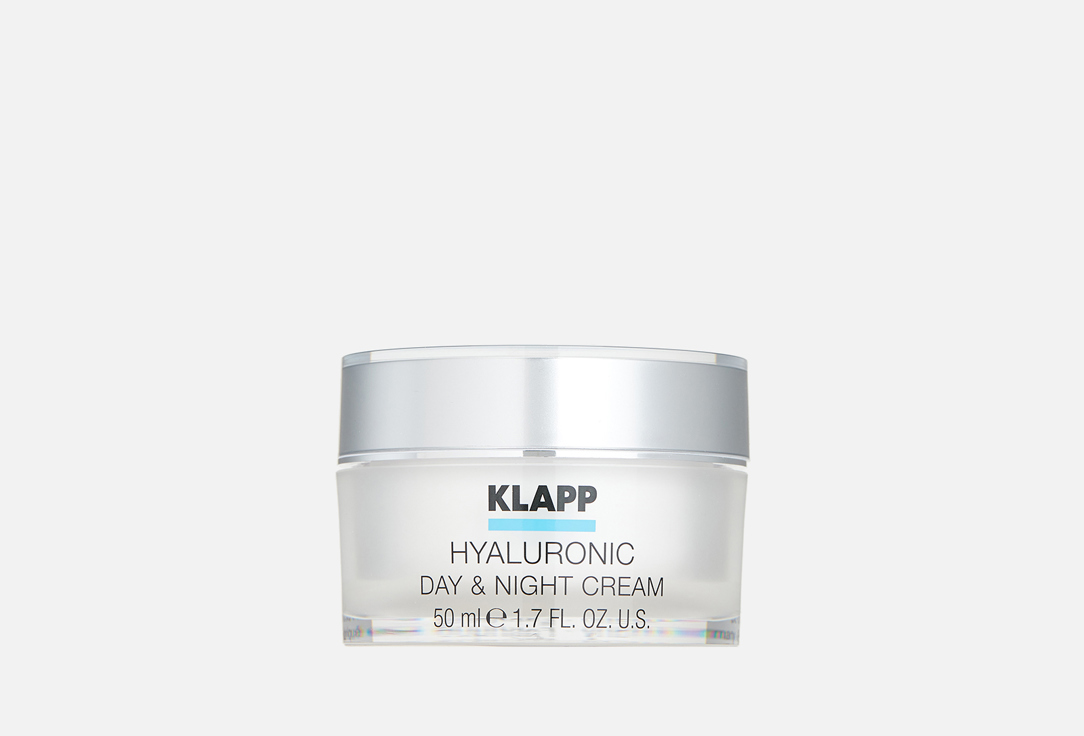 Крем для лица KLAPP SKIN CARE SCIENCE Hyaluronic Daу & Night 50 мл klapp skin care science гель для век hyaluronic 10 мл