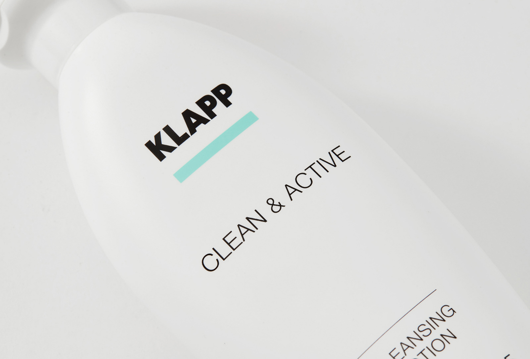 Очищающее молочко KLAPP SKIN CARE SCIENCE CLEAN&ACTIVE 
