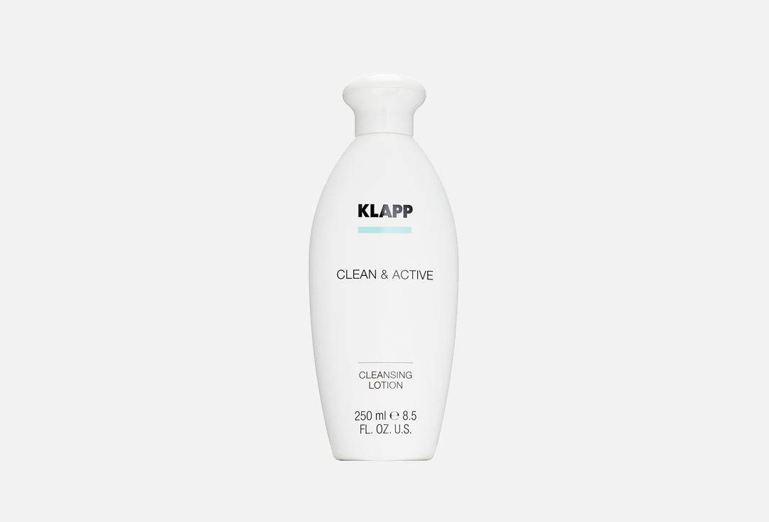 Очищающее молочко KLAPP SKIN CARE SCIENCE CLEAN&ACTIVE 250 мл молочко для умывания klapp cosmetics очищающее молочко clean