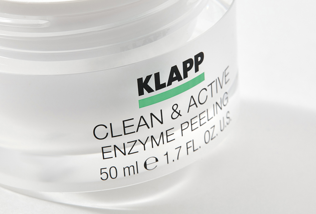 Энзимный скраб для лица KLAPP SKIN CARE SCIENCE CLEAN&ACTIVE  