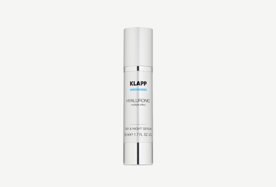 Сыворотка для лица KLAPP SKIN CARE SCIENCE Hyaluronic Day & Night 50 мл гель для век klapp skin care science hyaluronic
