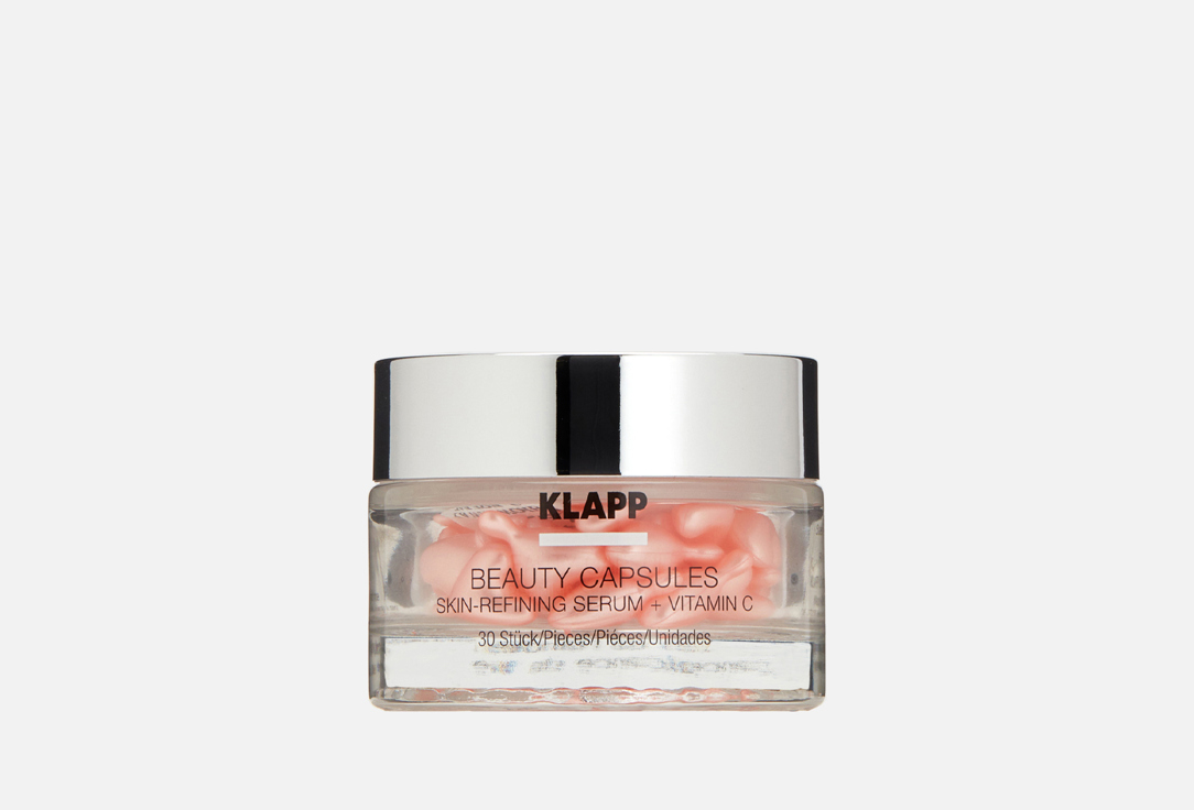 Капсулы для лица  KLAPP SKIN CARE SCIENCE BEAUTY CAPSULES Skin-Refining Serum + Vitamin C 