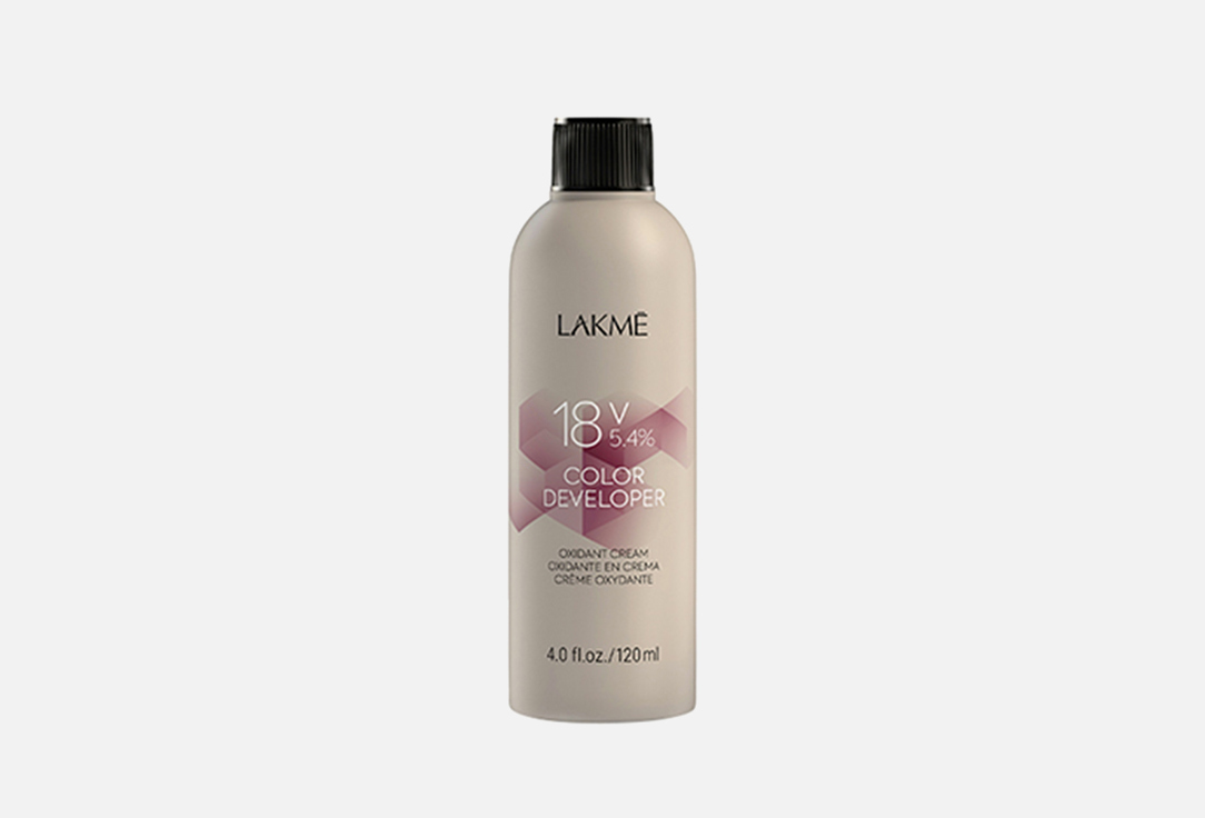 Lakme Окислитель 5,4% hydrox stabilized peroxide crème 120 мл — купить в Москве