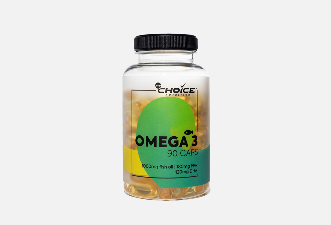 Биологическая активная добавка MYCHOICE NUTRITION Omega 3 PRO 90 шт gat омега 3 лимон 90 мягких капсул