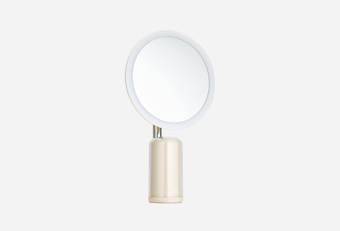 Комплект косметических зеркал c 5-кратным увеличением L&L SKIN MIZUMI 1 шт настольная лампа со светодиодной подсветкой красное зеркало для парикмахерской настенная односторонняя зеркало для салона красоты