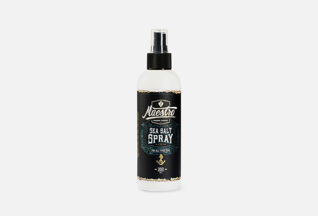 Солевой спрей MAESTRO Sea Salt Spray 200 мл соляной спрей для волос slick gorilla sea salt spray 200 мл