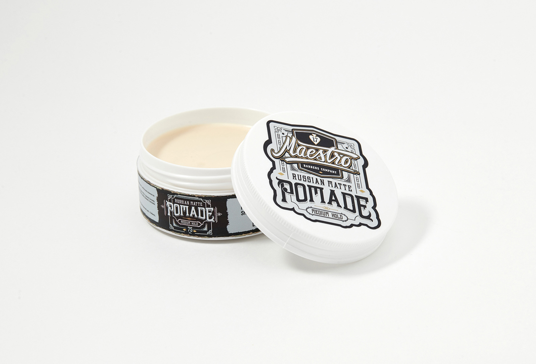 Матовая помада для укладки волос Maestro Russian Matte Pomade 