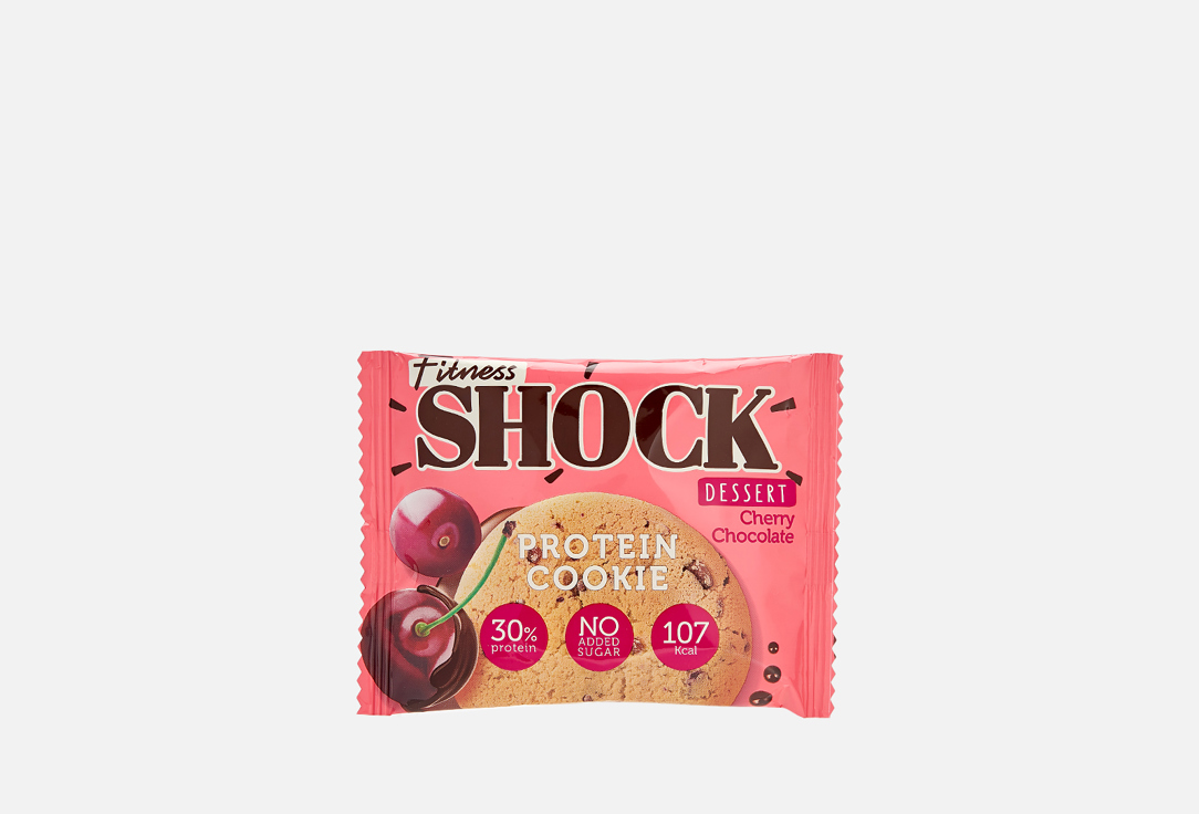 Печенье протеиновое  FitnesShock Chocolate  