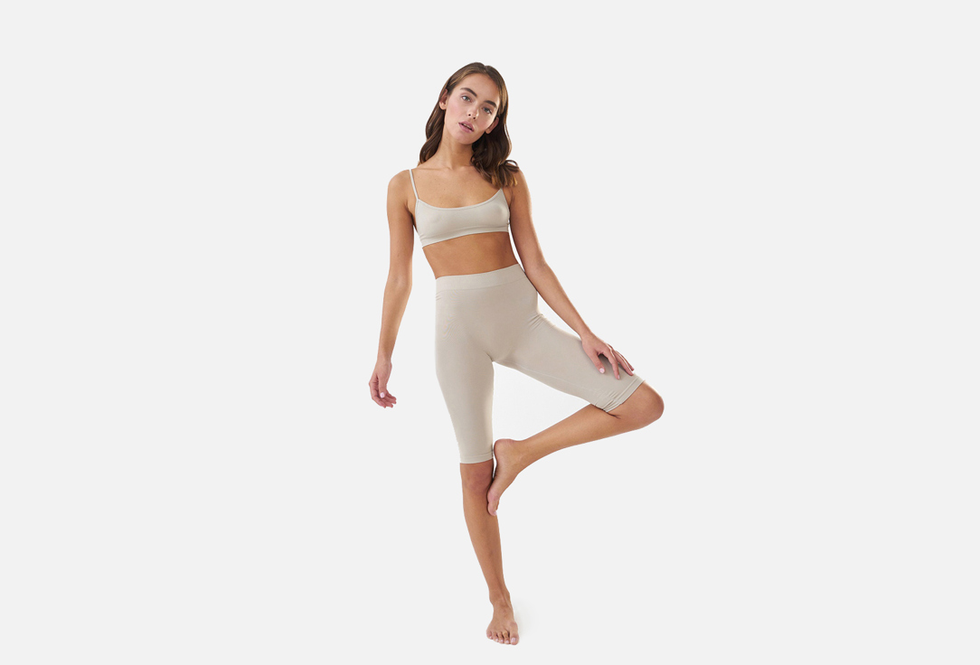 Изображение товара Велосипедки со средней посадкой Belle YOU кофе с молоком