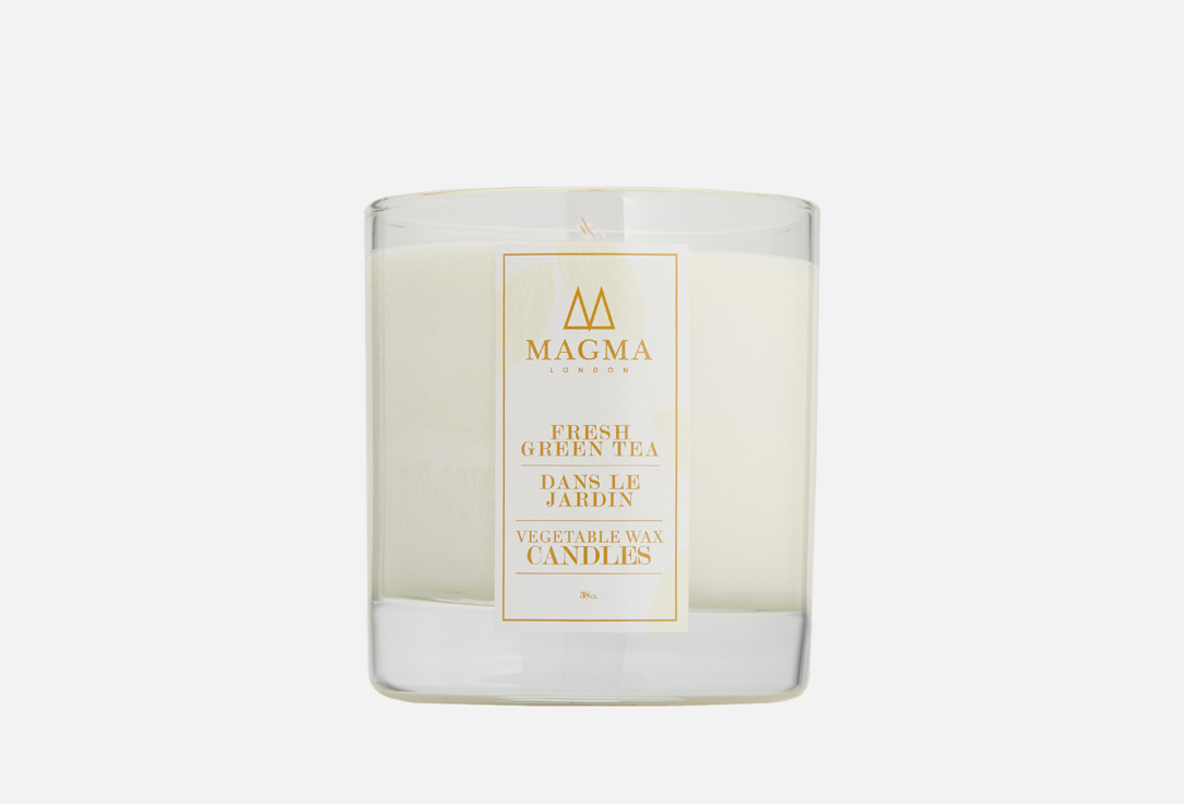 Аромасвеча MAGMA LONDON Grasse Collection Candle Green Tea 380 мл аромасвеча magma london nomad collection candle amber and musk mirage scent 380
