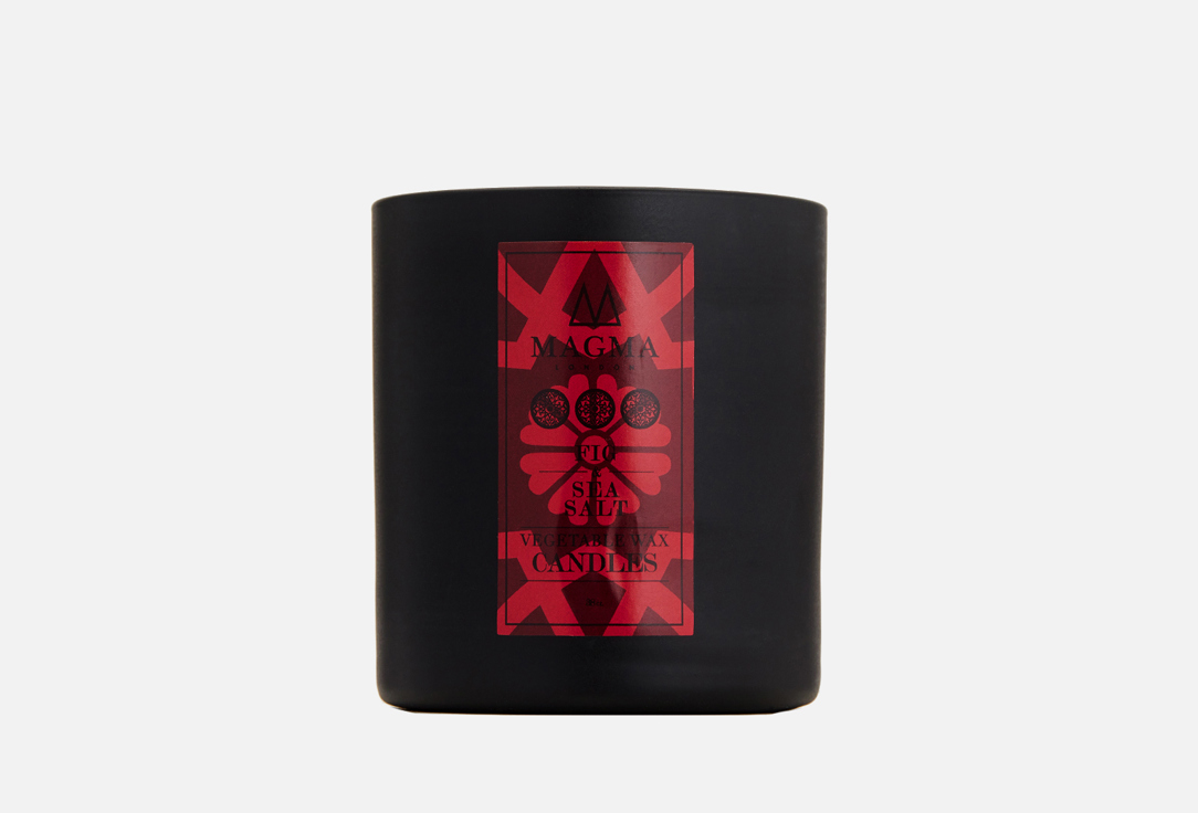 Аромасвеча MAGMA LONDON Nomad Collection Candle Fig and Sea Salt Scent 380 мл аромасвеча magma зелёный чай в саду 380 мл