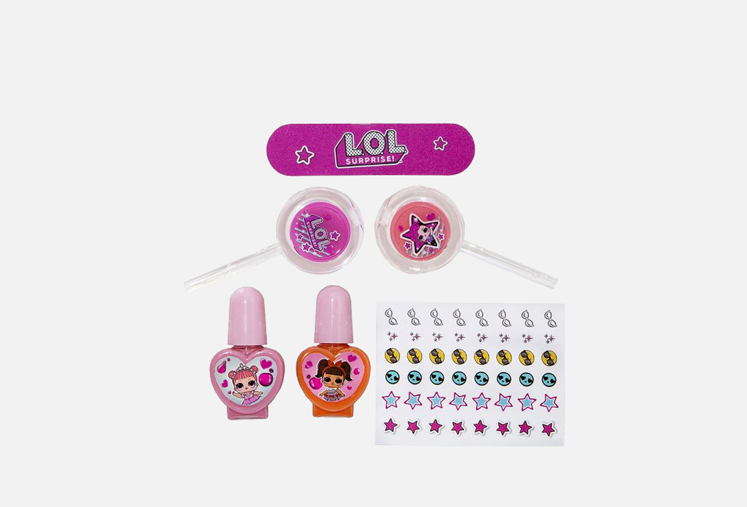 Набор детской декоративной косметики L.O.L. Surprise! для губ и ногтей 