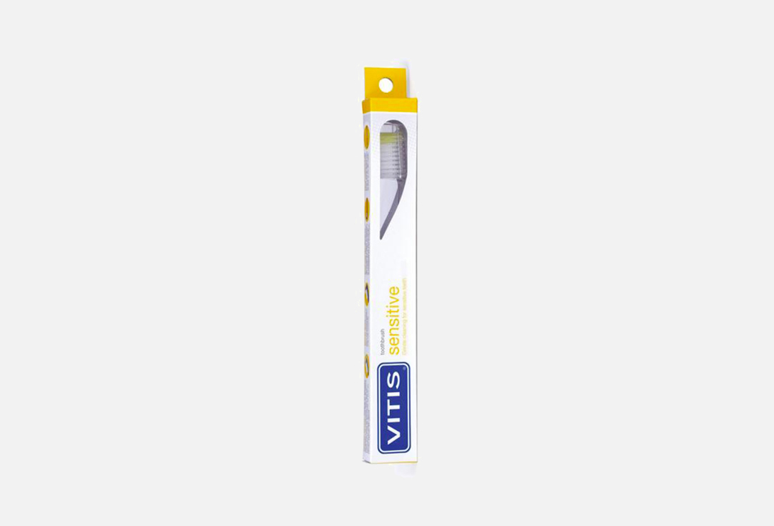 Зубная щётка, мягкая ( в ассортименте) VITIS Sensitive 1 шт аксессуары для ухода за полостью рта dentaid зубная щётка vitis sensitive зубная паста vitis sensitive