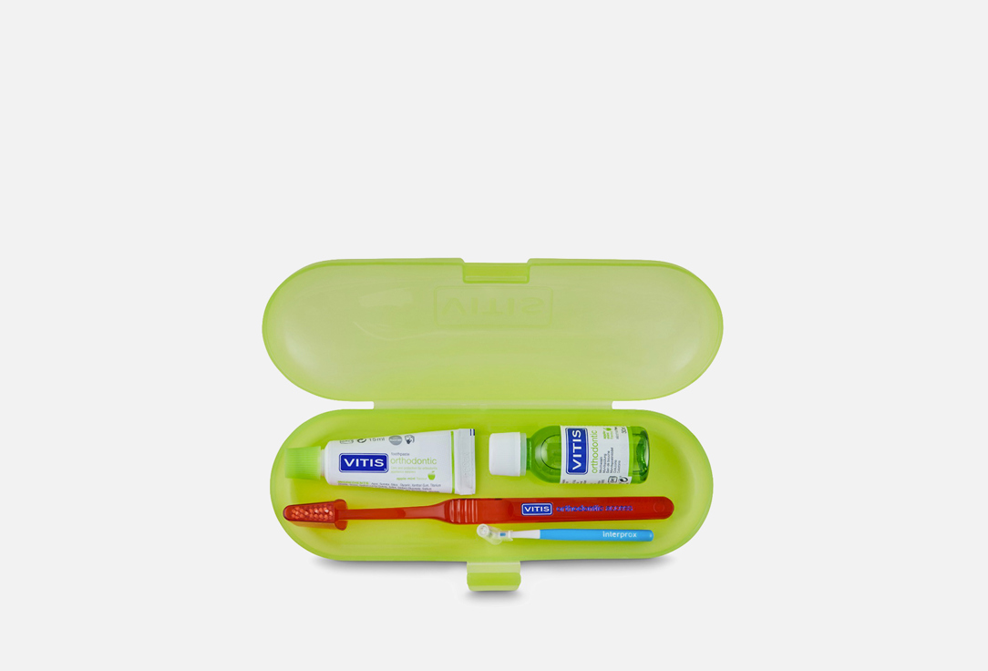 Набор ортодонтический VITIS Ortho Kit 4 шт набор для ухода за полостью рта в мягком пенале vitis junior kit