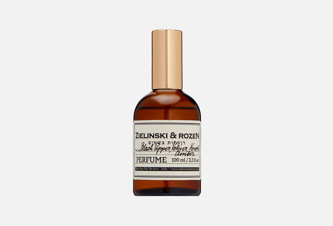 Zielinski & Rozen Духи Black Pepper, Vetiver, Neroli, Amber 100 мл — купить в Москве