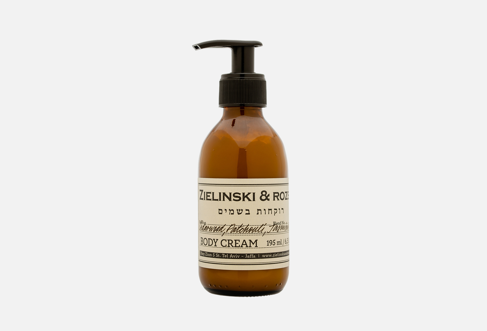 Zielinski & Rozen Крем для тела Cedarwood, Patchouli, Jasmine 195 мл ...