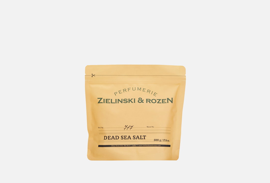 цена Соль мертвого моря ZIELINSKI & ROZEN 717 500 г
