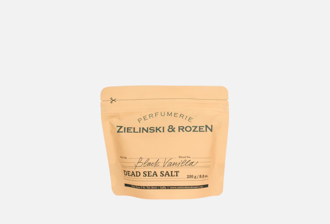 Соль мертвого моря ZIELINSKI & ROZEN Black Vanilla 250 г zielinski rozen соль мертвого моря ванильный бленд 250 гр