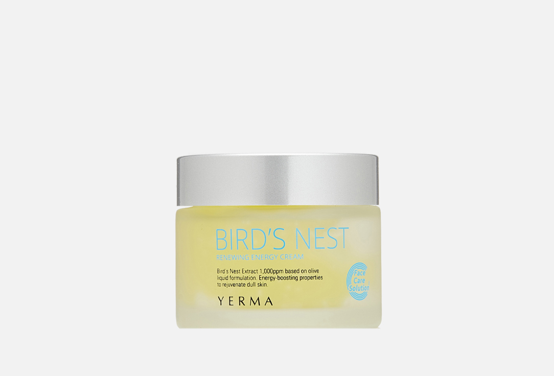 Крем для лица с экстрактом ласточкиного гнезда YERMA BIRD’S NEST RENEWING ENERGY 
