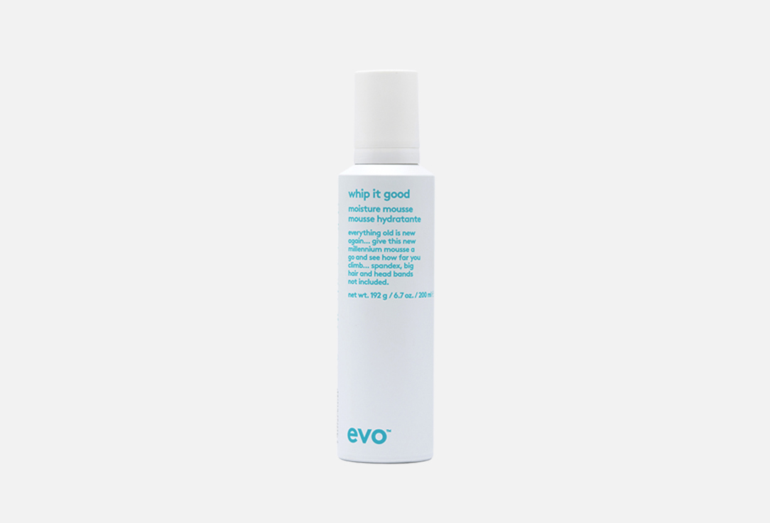 Изображение товара мусс для увлажнения и легкой фиксации волос EVO whip it good moisture mousse