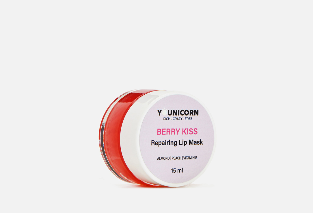 Восстанавливающая маска для губ YOUNICORN BERRY KISS Repairing Lip Mask 