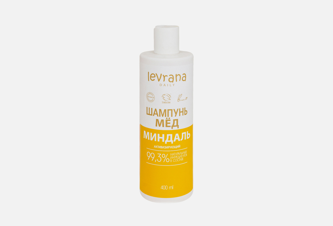 Шампунь для волос LEVRANA Honey and Almond 400 мл