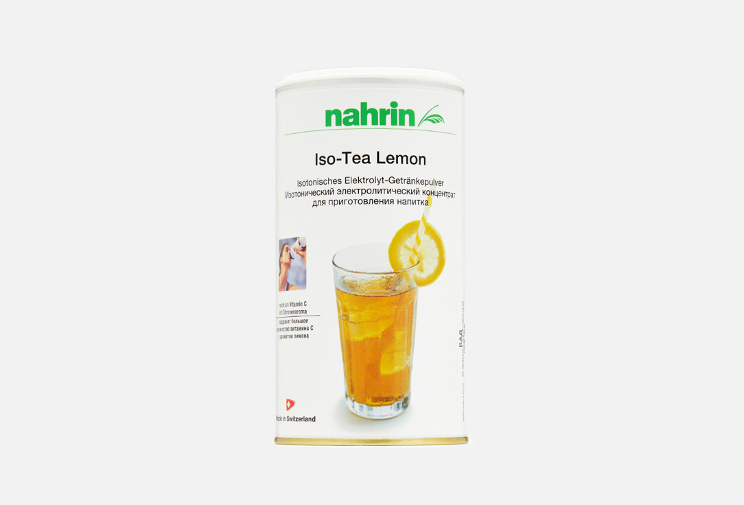 

Изотонический чай с лимоном NAHRIN, Iso-tea lemon 380 г