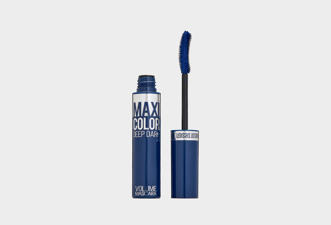 Тушь для ресниц объемная  Belor Design Maxi Color Синий