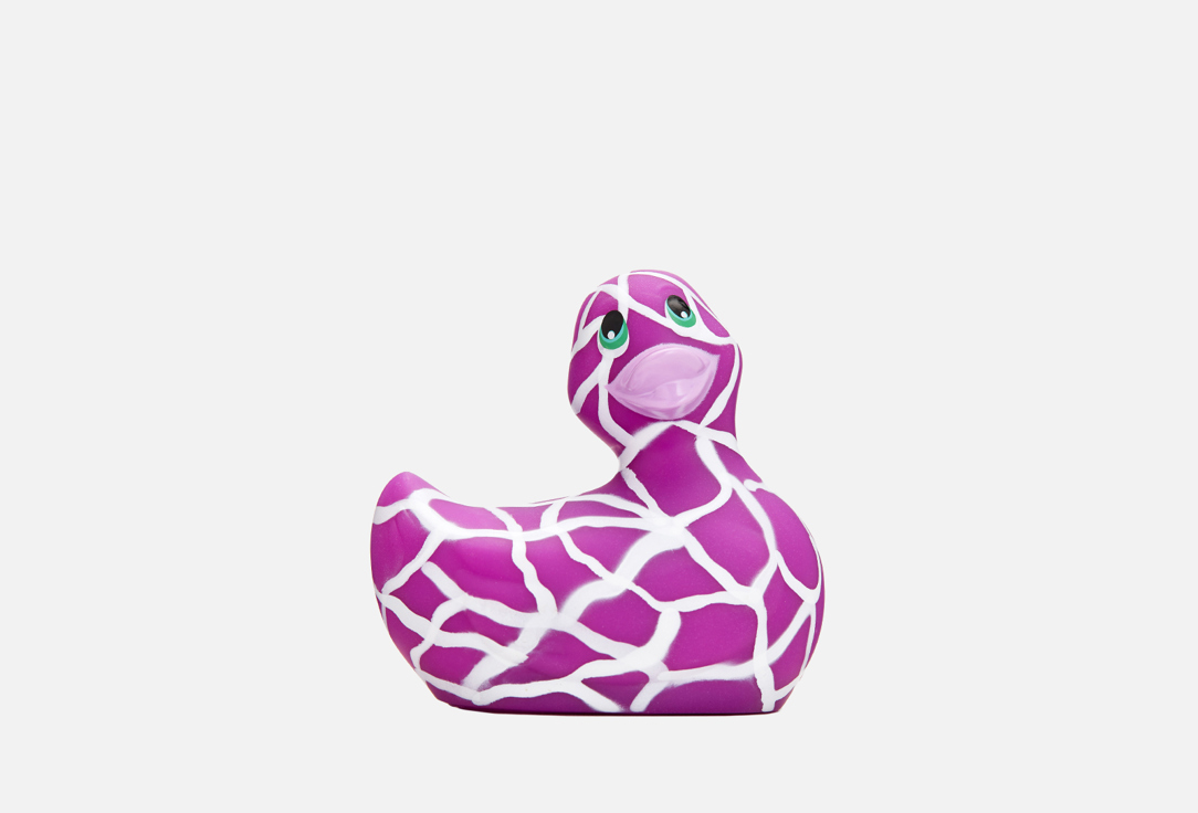 Вибратор-уточка  Big Teaze Toys Duck I Rub My Duckie 2.0 White-purple 